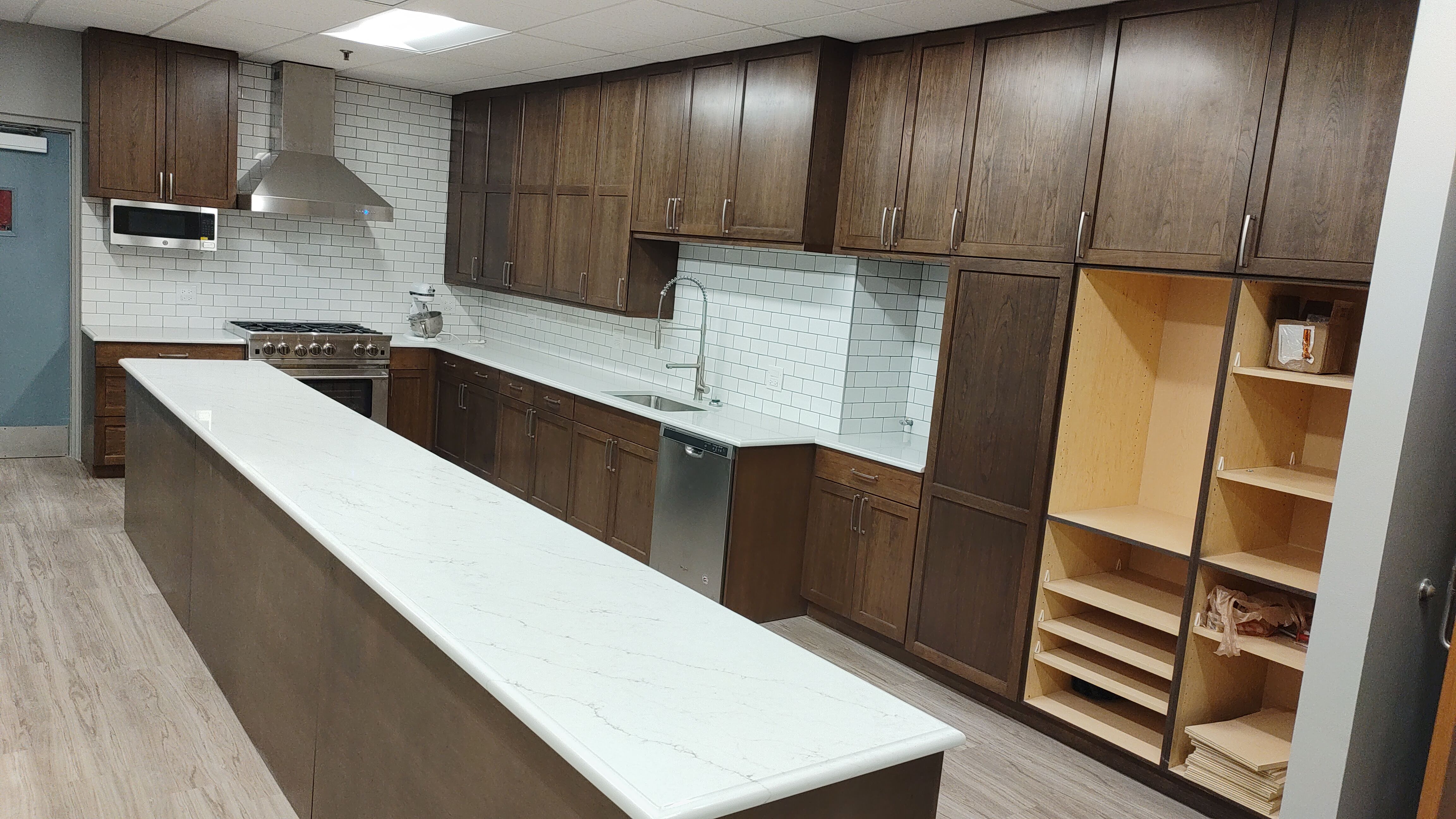 Wheaton Fire Station Kitchen and Bathrooms